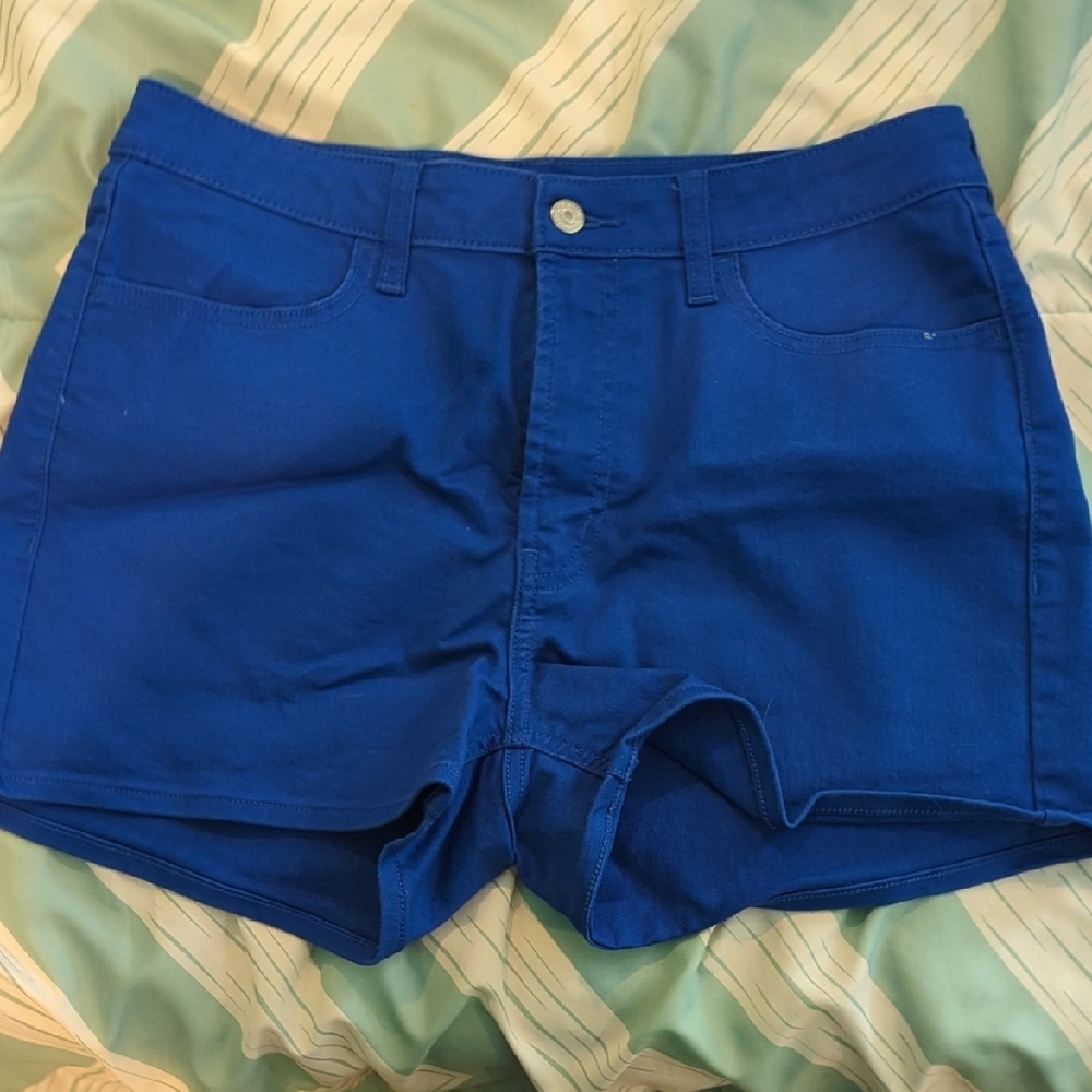 Old Navy High Waist Blue Shorts